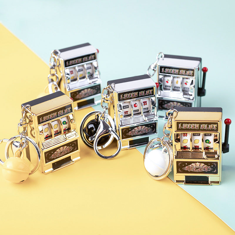 Keychain de máquinas de tragamonedas de ABS al por mayor